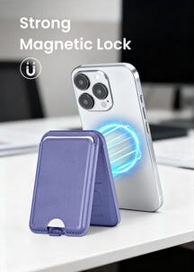 Anmiki MagSafe magnetisk kortholder med stativ
