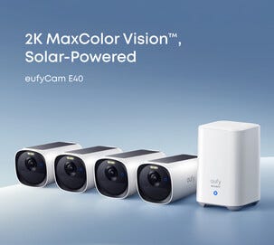 Eufy eufyCam E40 övervakningskamera med HomeBase 2