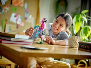 LEGO Creator 3-i-1 Exotisk Rosa Papegoja 31144, från 7 år