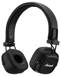 Marshall Major IV, trådlösa on ear hörlurar