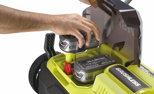 Ryobi vertikalskjærer 18SFX35 One+ 18 V, batteridrevet