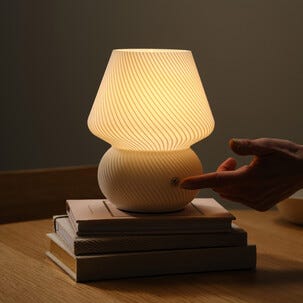 Northlight Eddie oppladbar bordlampe, 18,5 cm