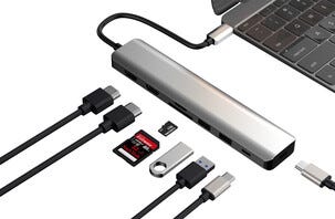 USB-C 8-in-1 Telakka
