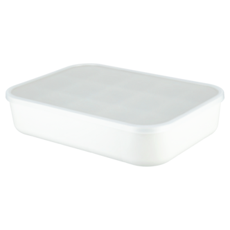 Serenity oppbevaringsboks med lokk, 15 rom, hvit