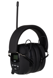 Hörselskydd med FM/DAB+ radio