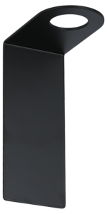 Hållare för tvålpump självhäftande, mattsvart