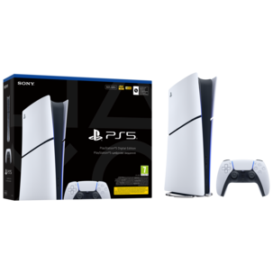 Sony PlayStation 5 Digital Edition spillkonsoll, 825 GB