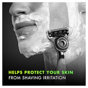 Gillette Labs Quick Rinse Shaving Foam raklödder, 250 ml