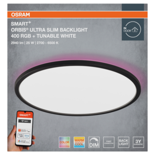 Osram Smart+ Orbis takplafond Ultra Slim Backlight 40 cm