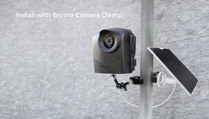 Brinno ASP1000-P solcellepanel og batteripakke, timelapse