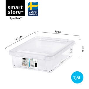 SmartStore Home förvaringslåda med lock