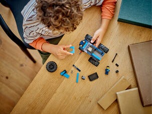 LEGO City Blå monstertruck 60402, från 5 år