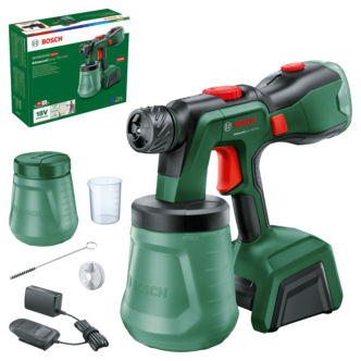 Bosch AdvancedSpray 18V-500 malingssprøyte med 1 batteri
