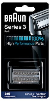 Braun 31S Series 3, rakhuvud silver 