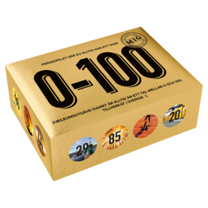 MIG 0–100 Guld frågespel, från 14 år