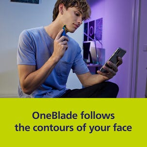 Philips OneBlade Anti-friction Terä 2 kpl, QP225/50