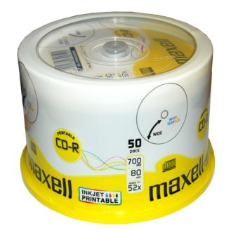 CD R-skiva 700 MB Maxell