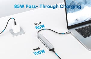 USB-C 8-in-1 Telakka