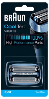 Braun 40B, rakhuvud °CoolTec