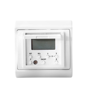 Digitalt kopplingsur för infällnad