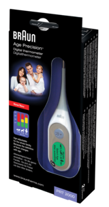 Digital febertermometer Braun Age Precision PRT 2000
