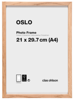 Fotoramme Oslo, eik
