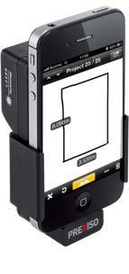 Avståndsmätare iC4 för iPhone