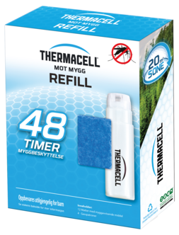 Refill til Thermacell myggjager, 4-pack