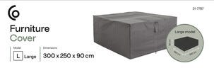 Möbelöverdrag för utemöbler, vattentätt, 3 x 2,5 x 0,9 m