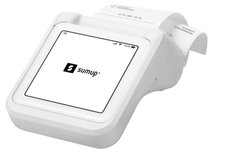 SumUp Solo Printer kortläsare och kvittoskrivare