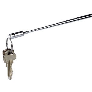 Teleskopskaft med magnet og LED-lykt