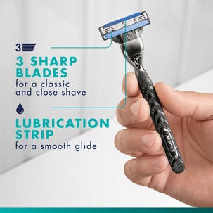 Gillette Mach3 Partaterä 6 kpl