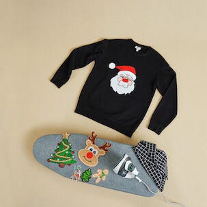 Strykmärke jultröja, 1-pack