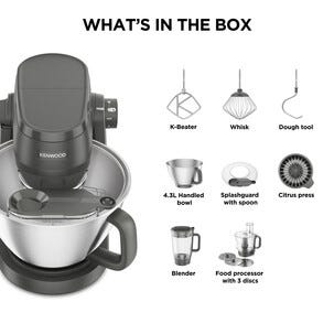 Kenwood kjøkkenmaskin med blender, KHC30.050GY