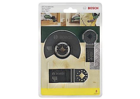 Bosch Multicuttersett, 3 deler 