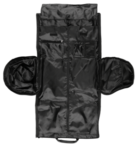 Dresspose herre og dame, duffelbag, svart