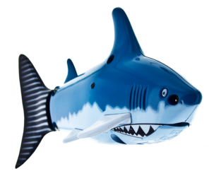Radiostyrd haj Shark in a can