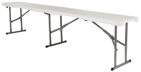 Bänk utomhus, hopfällbar 3 sittplatser