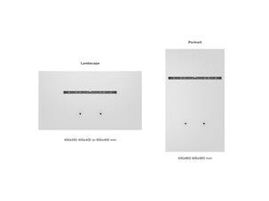 Multibrackets M Universal Wallmount Medium Seinäteline