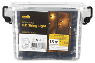 LED Pro utbyggbar ljusslinga med 5 års garanti, utomhus Northlight