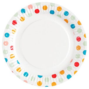 Papperstallrikar Kalas, assietter 18 cm