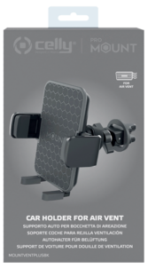 Celly Mount Vent Plus mobilholder med klemfeste for bil