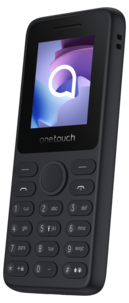 TCL onetouch 4041 mobiltelefon, 4G, Dark Night Grey