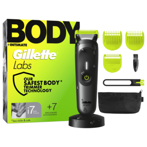 GilletteLabs i7 BG7 kropps- och intimtrimmer, svart