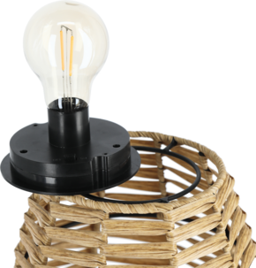 Bordslampa utomhus solcell konstrotting Northlight, 54,4 cm