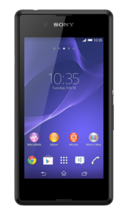 Sony Xperia E3 mobiltelefon