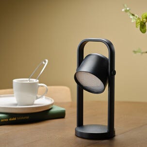 Laddningsbar bordslampa LED, dimbar, 26,5 cm