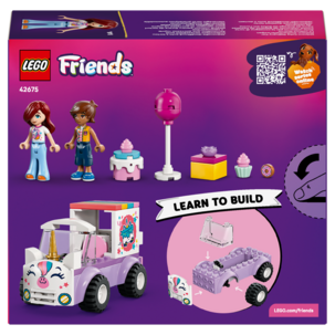 LEGO Friends Yksisarviskakkuauto 42675, yli 4-vuotiaille