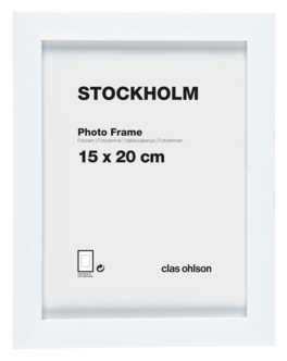 Fotoramme Stockholm, hvit