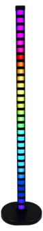 Golvlampa RGB med equalizer, Northlight